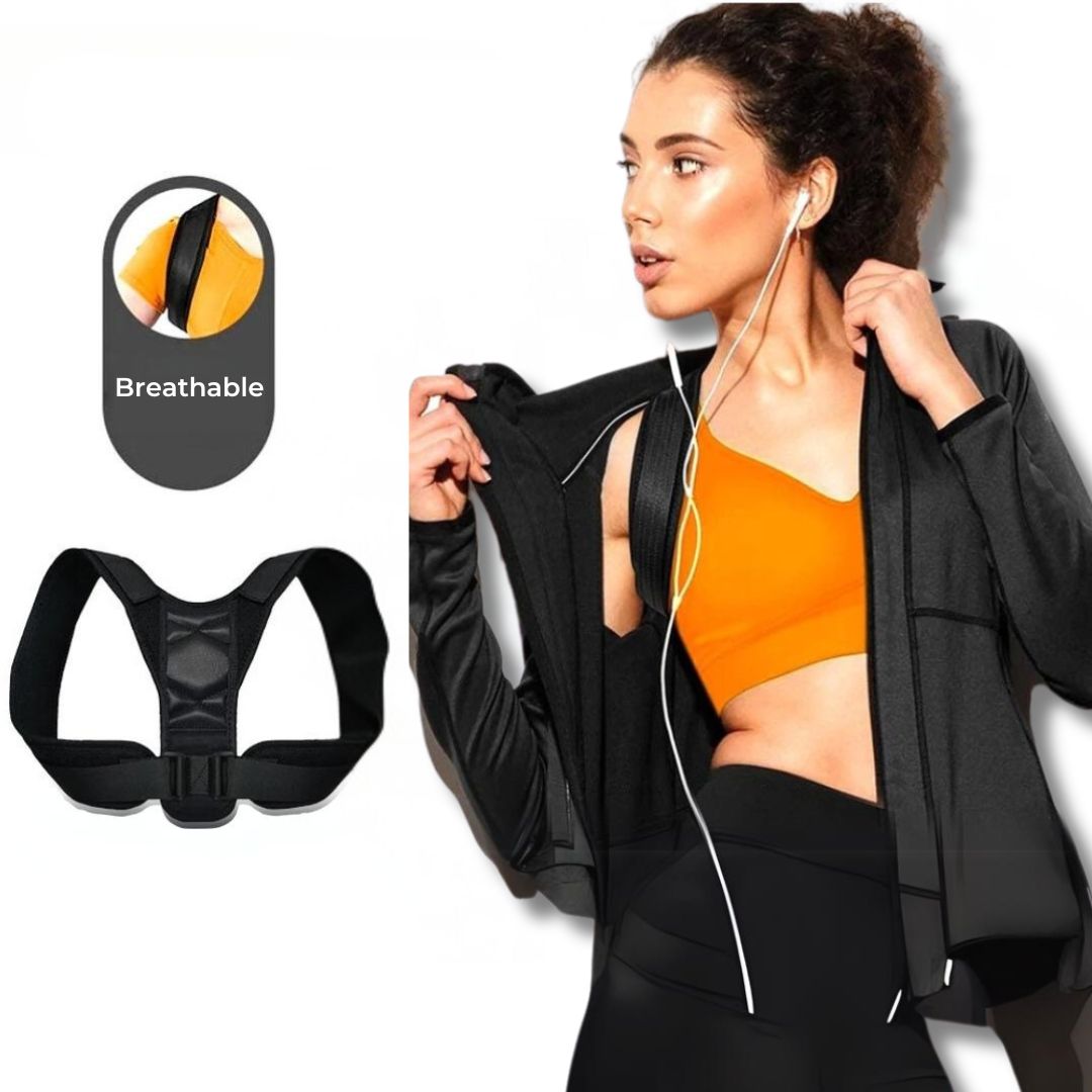 PerfectAlign Back Brace Posture Corrector Support - Adjustable