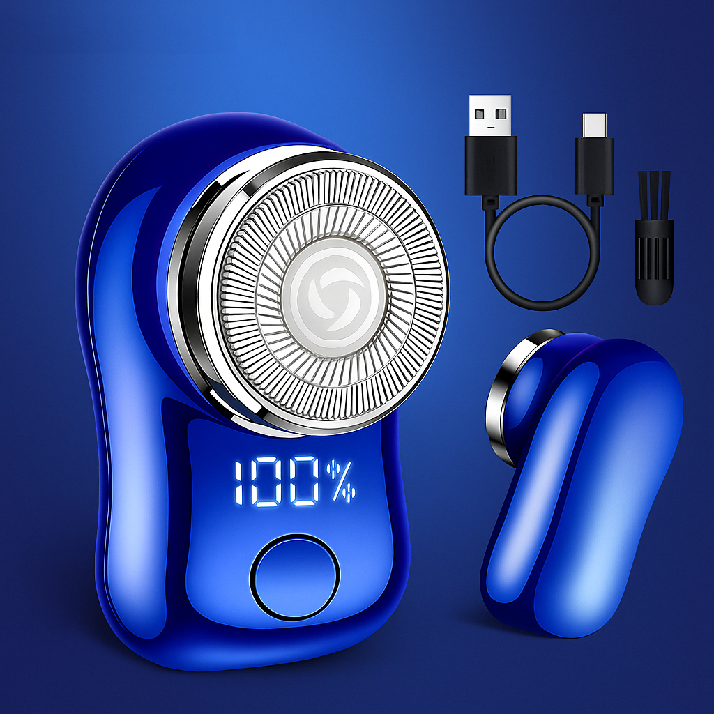 PocketTrim Mini Shaver – Portable Electric Razor