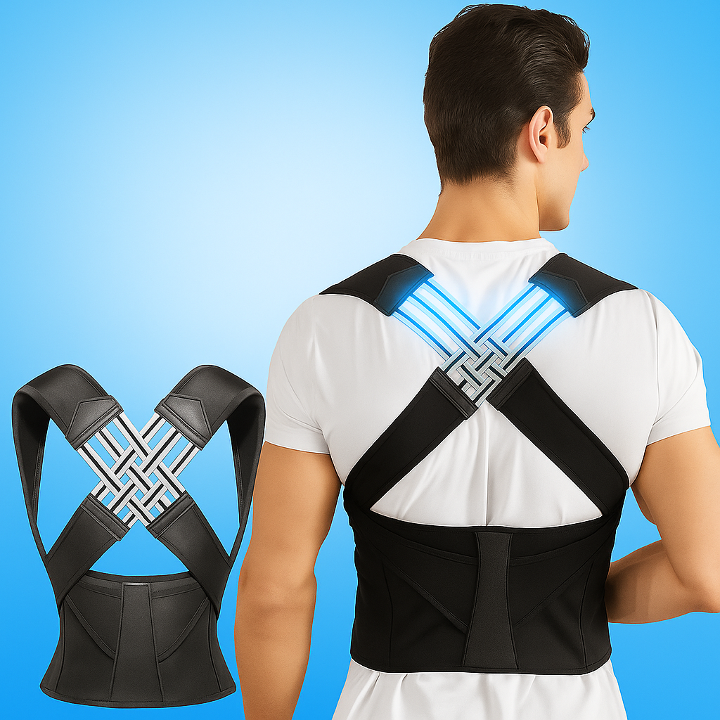 PosturAlign Adjustable Posture Corrector Belt for Men & Women