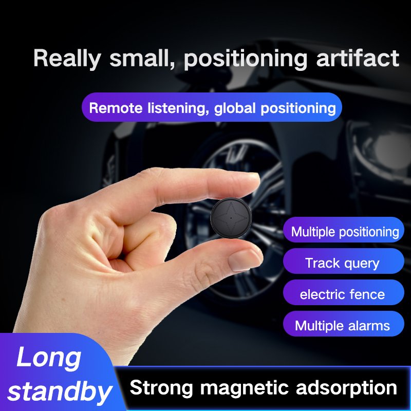 Magnetic GPS Tracker for Cars and Vehicles - Loss Prevention with Strong Magnetic Hold