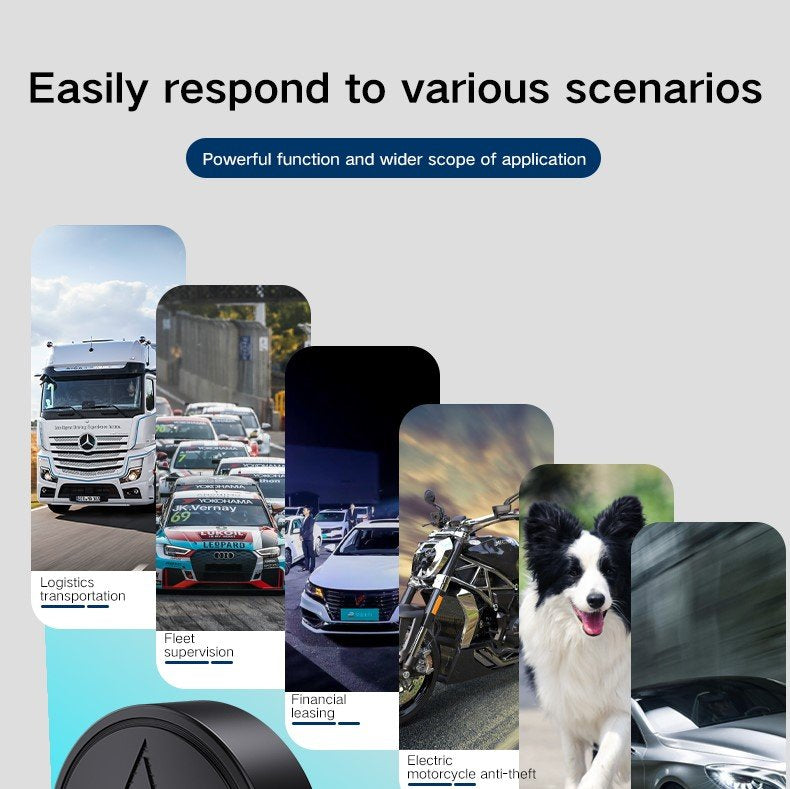 Magnetic GPS Tracker for Cars and Vehicles - Loss Prevention with Strong Magnetic Hold