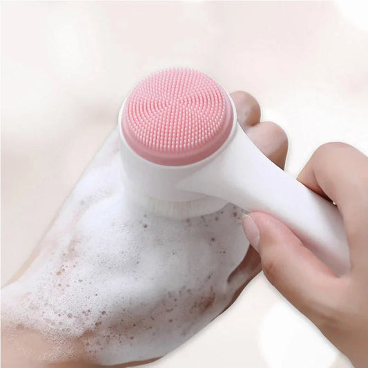 SilkGlow 3D Silicone Face Cleanser & Exfoliator