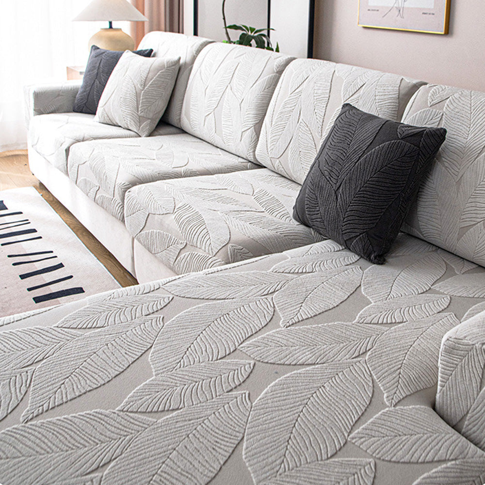 Leaf Waterproof Anti-Scratch Stretch Full Wrap Couch Cover
