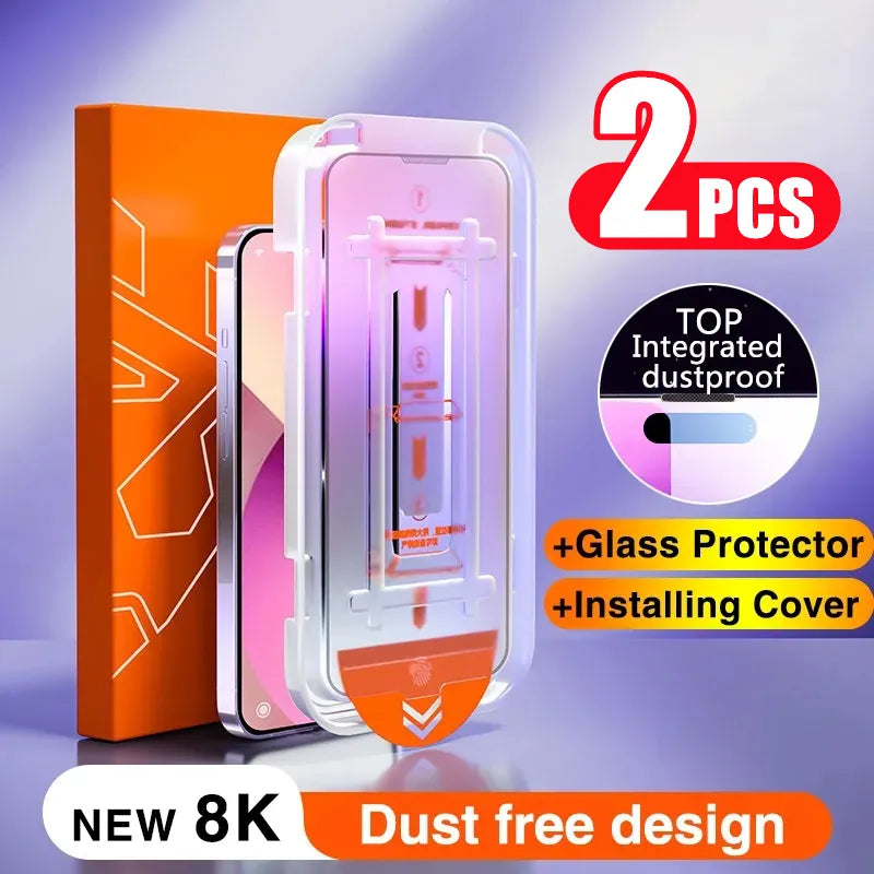ShieldView Glass Screen Protector – Easy Self-Install, Privacy Screen for Phones