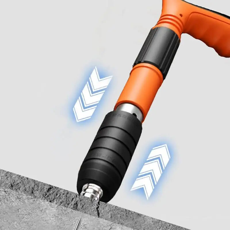 PowerX Pneumatic Air Nailer Gun – Heavy-Duty Brad/Finish Nailer