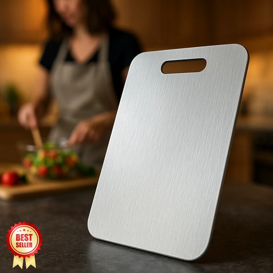 Titanium Cutting Board - Durable, Hygienic & Scratch-Resistant