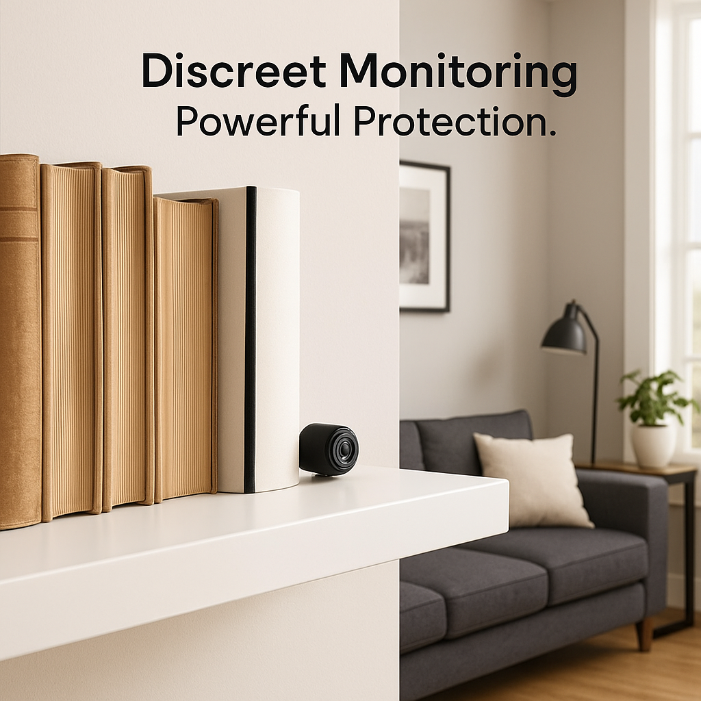 Tech Mini Wireless Hidden Camera and Audio - Tiny Surveillance