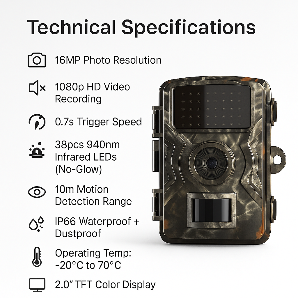 Tech Night Vision Outdoor Wildlife Animal Camera