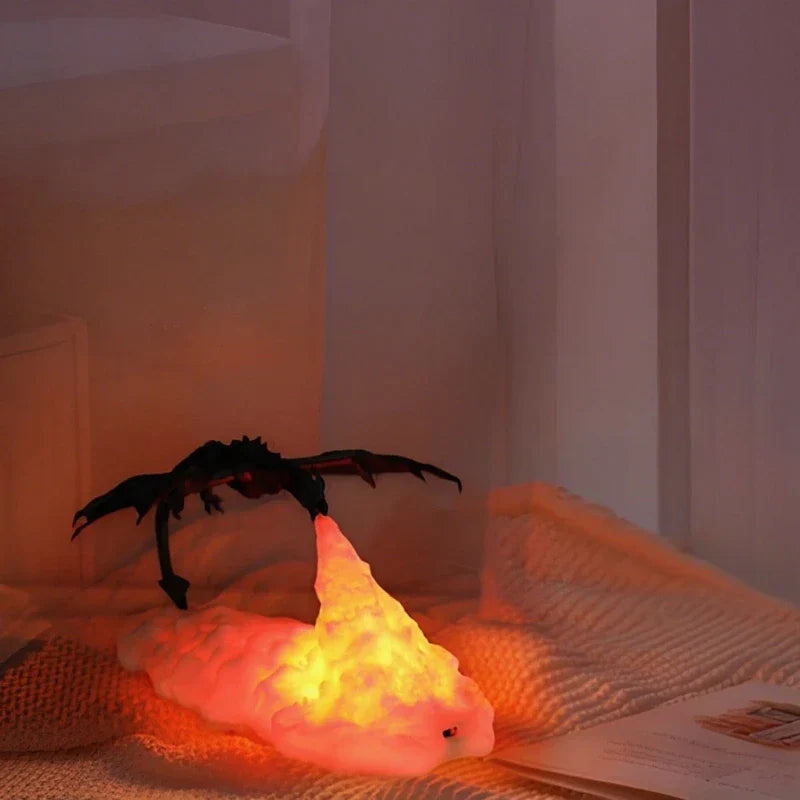 Dracarys Dragon Night Light - 3D Printed LED