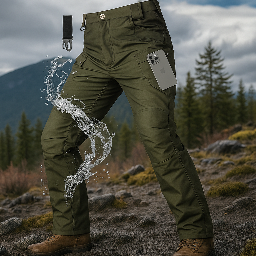Waterproof Work Pants for Men - Fleece Lined Hiking and Outdoor Pants
