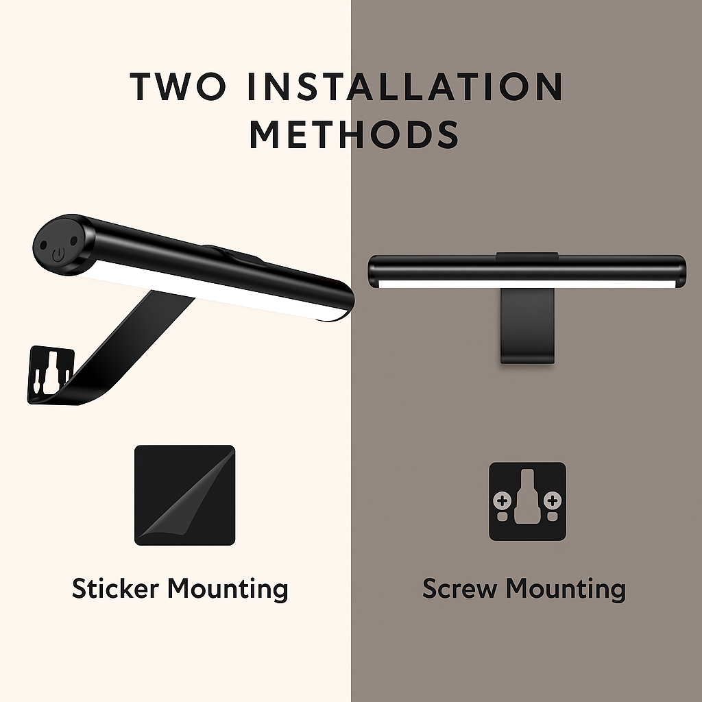 Wireless Rechargeable LED Light – For Picture Frames, Reading & Wall Use