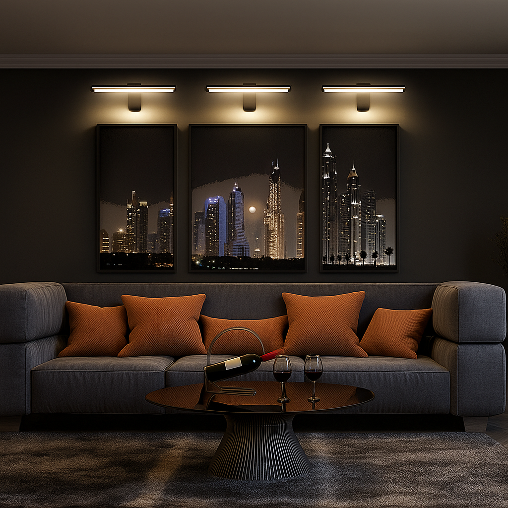 Wireless Rechargeable LED Light – For Picture Frames, Reading & Wall Use