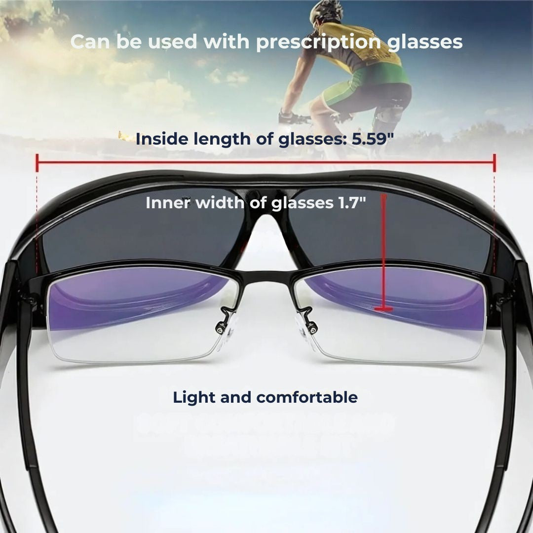 DriveBright Night Driving Clarity Glasses | Anti-Glare Glasses - UV Protection