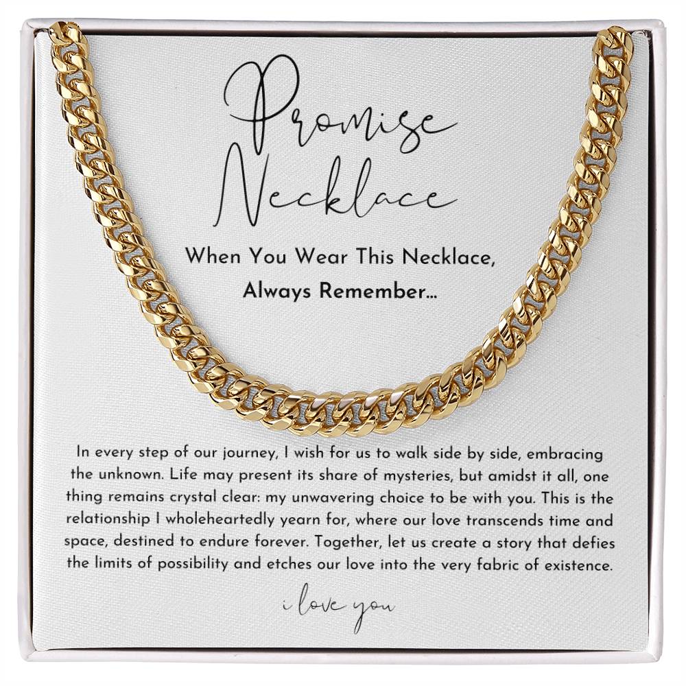 Premium-Look Promise Necklace