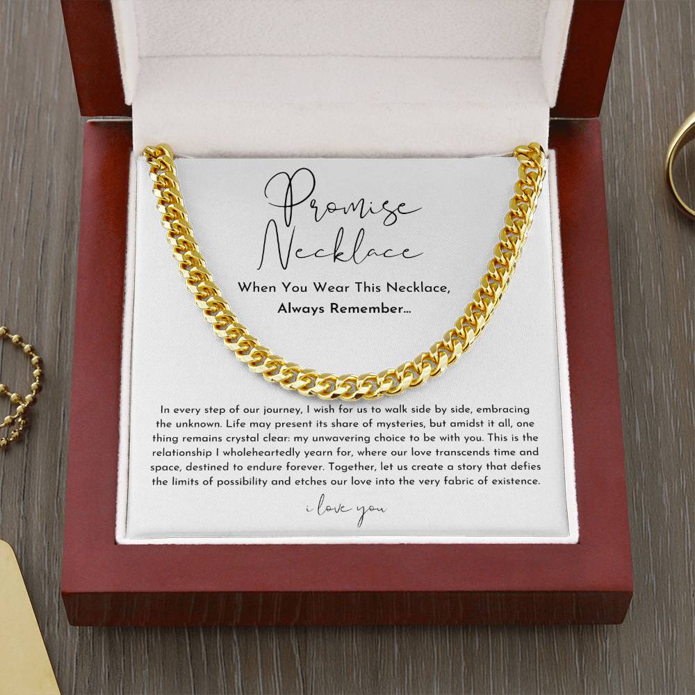 Premium-Look Promise Necklace