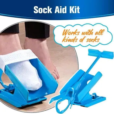 Sock Slider Aid Tool - Sock Helper for Seniors & Limited Mobility