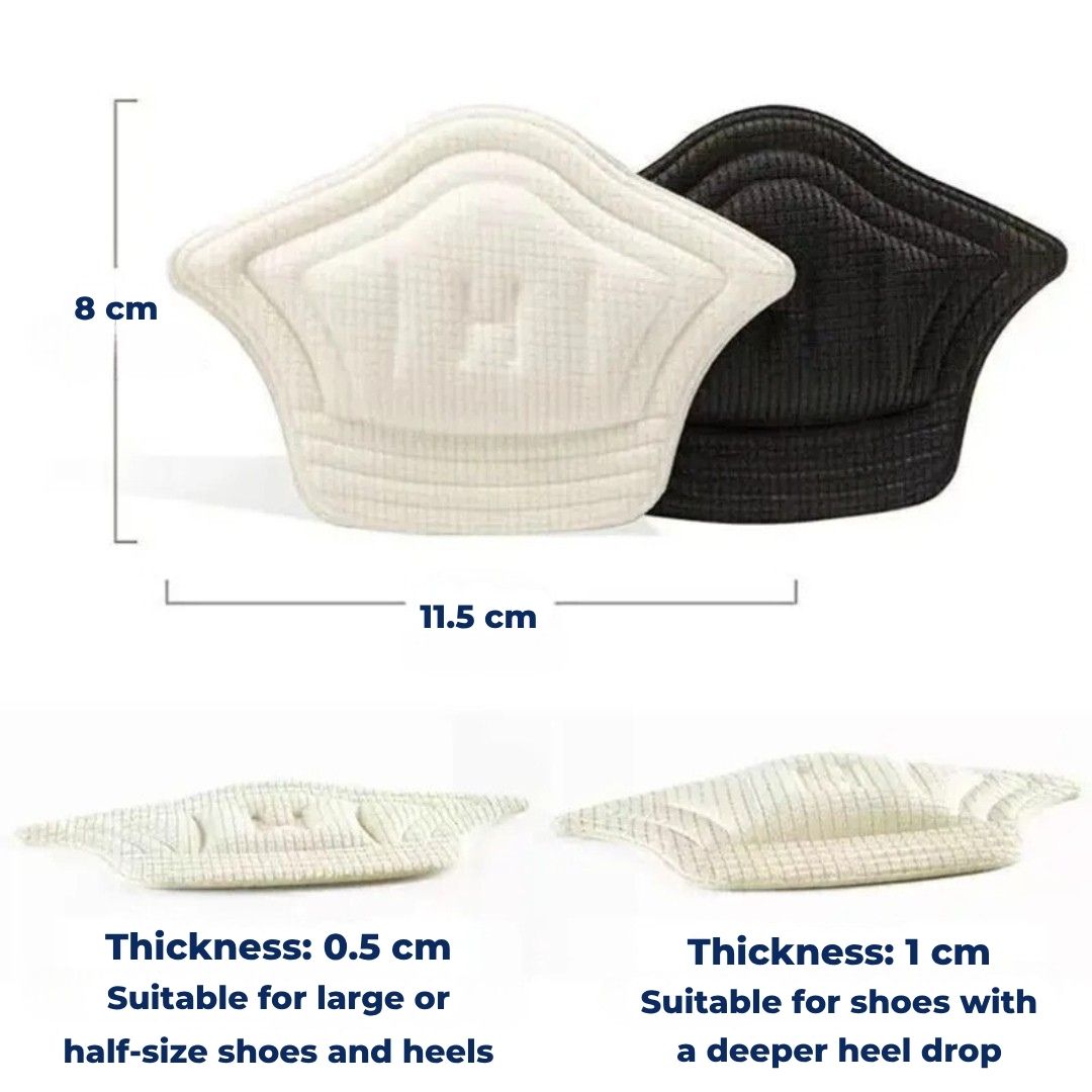 ComfortFit Heel Grips for Shoes - Comfortable, Reduce Friction