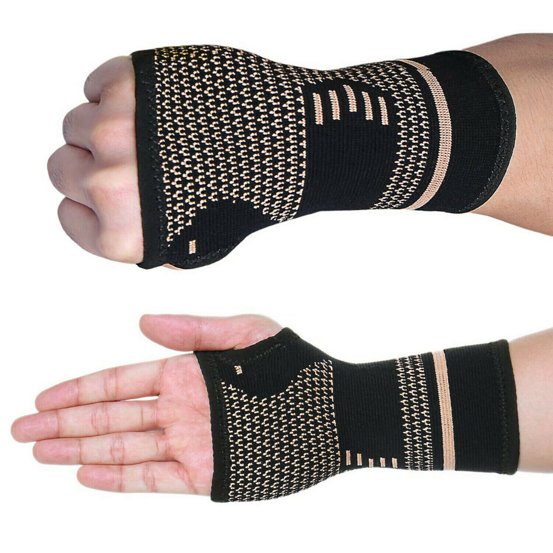 CopperRelief Wrist & Hand Brace - Pain Support Sleeve