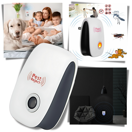PestReject Ultrasonic Pest Repeller - Energy-Efficient