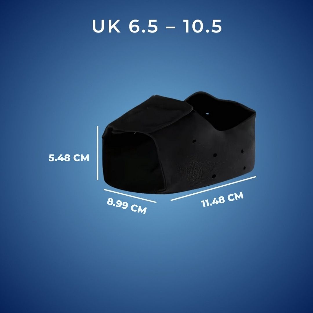 GelCush Heel Cups for Heel & Arch Support - Soft Gel Inserts