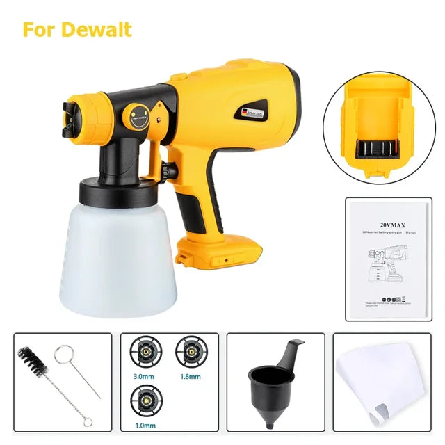 VersaSpray Universal Paint Sprayer β Spray Paint Anywhere (Battery-Compatible)