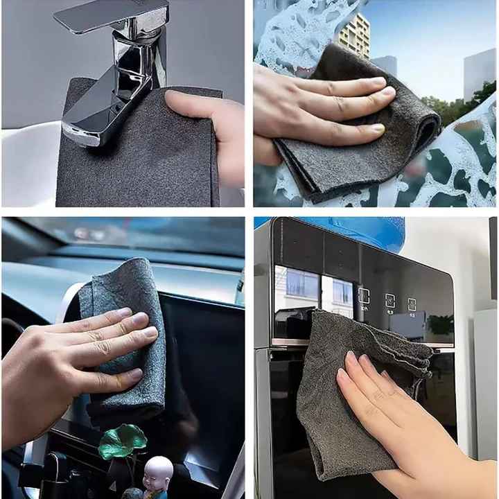 MagicPro Magic Microfiber Cloth - For Glass, Mirrors & Surfaces