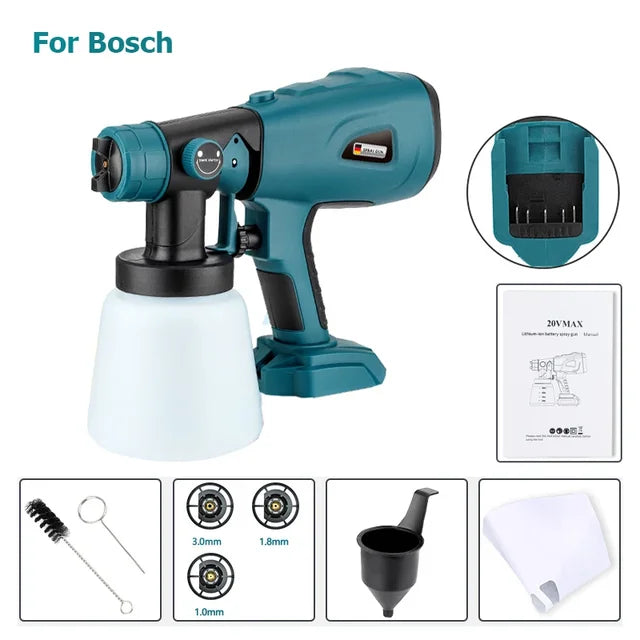 VersaSpray Universal Paint Sprayer β Spray Paint Anywhere (Battery-Compatible)