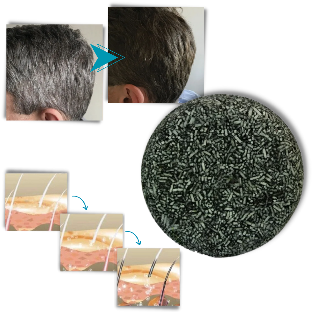 Natural Hair Color Enhancing Bar Shampoo