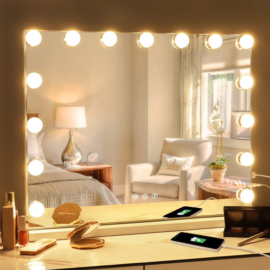 Beautly Vanity Makeup Mirror Light Kit - LED Makeup Lighting