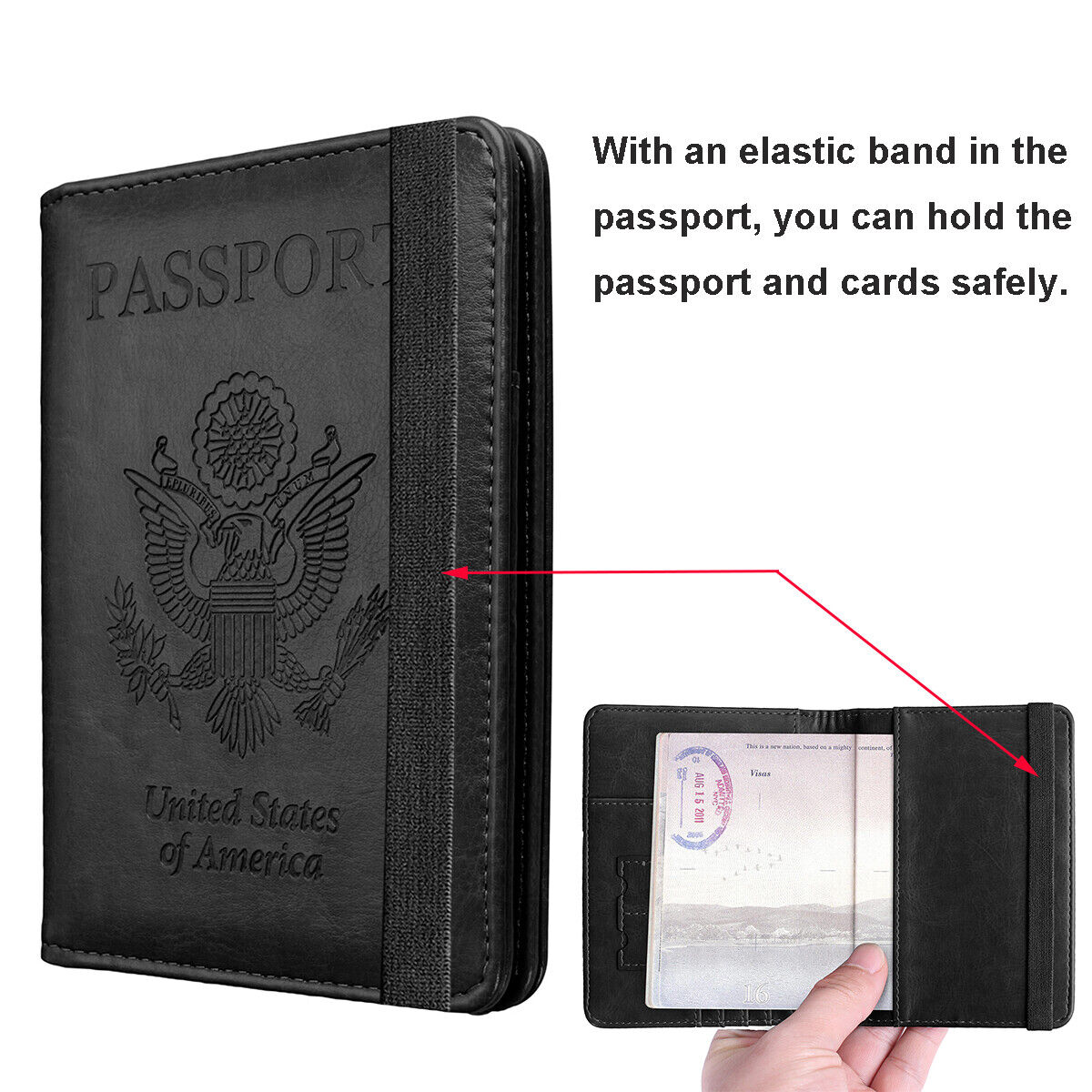RFID Passport Wallet for Travelling