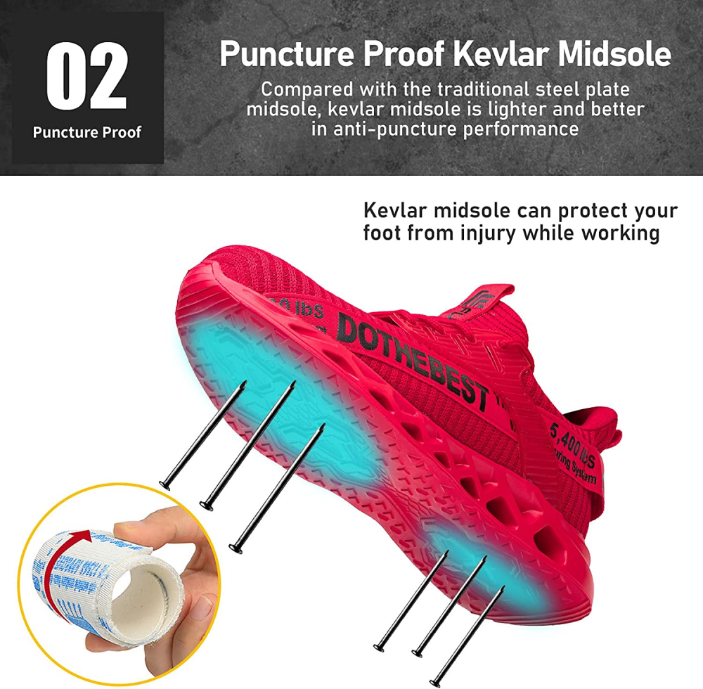 Ultra-Light Steel Toe Non-Slip Durable Shoes