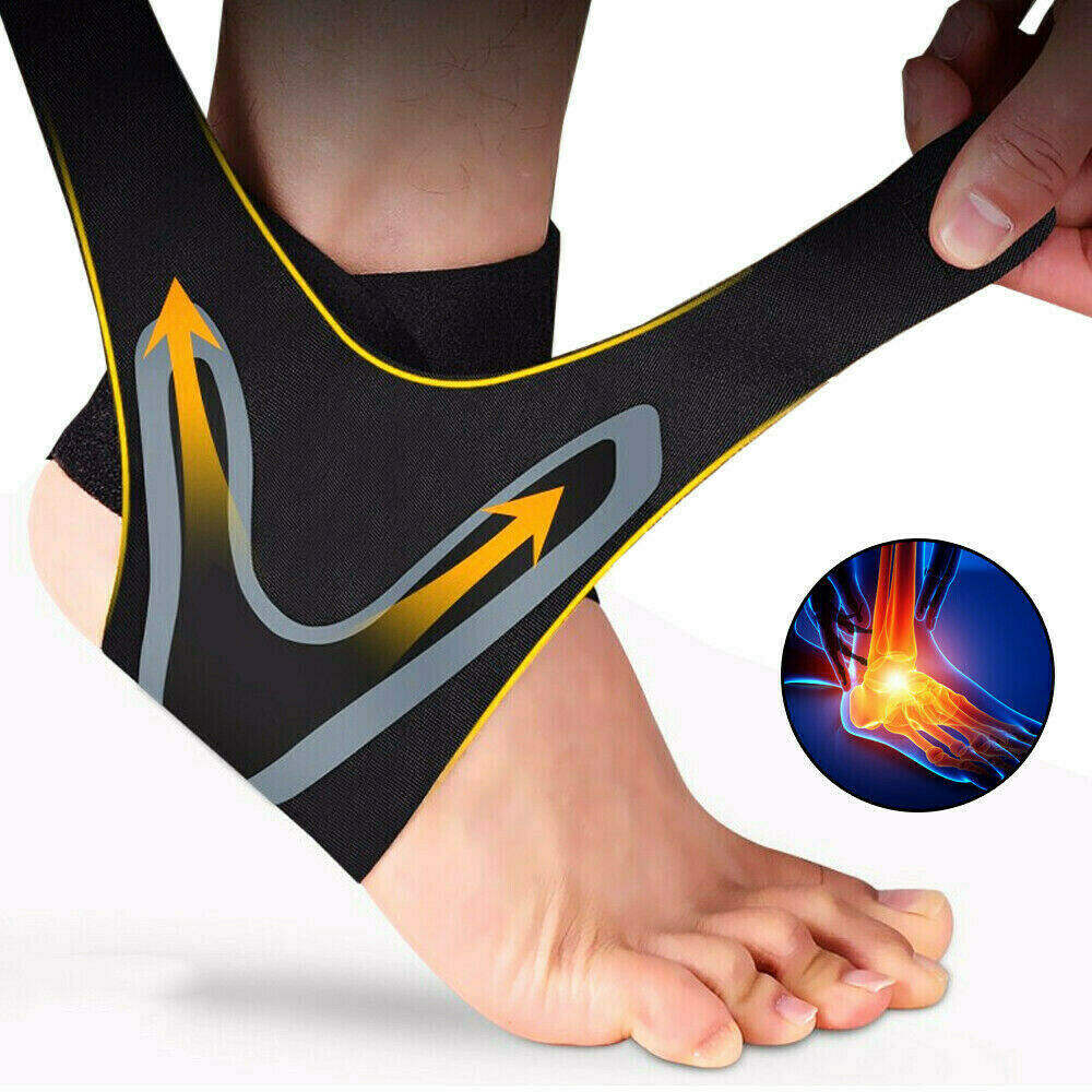 Ankle Wrap Brace - Compression Support for Sprains, Swelling & Foot Pain