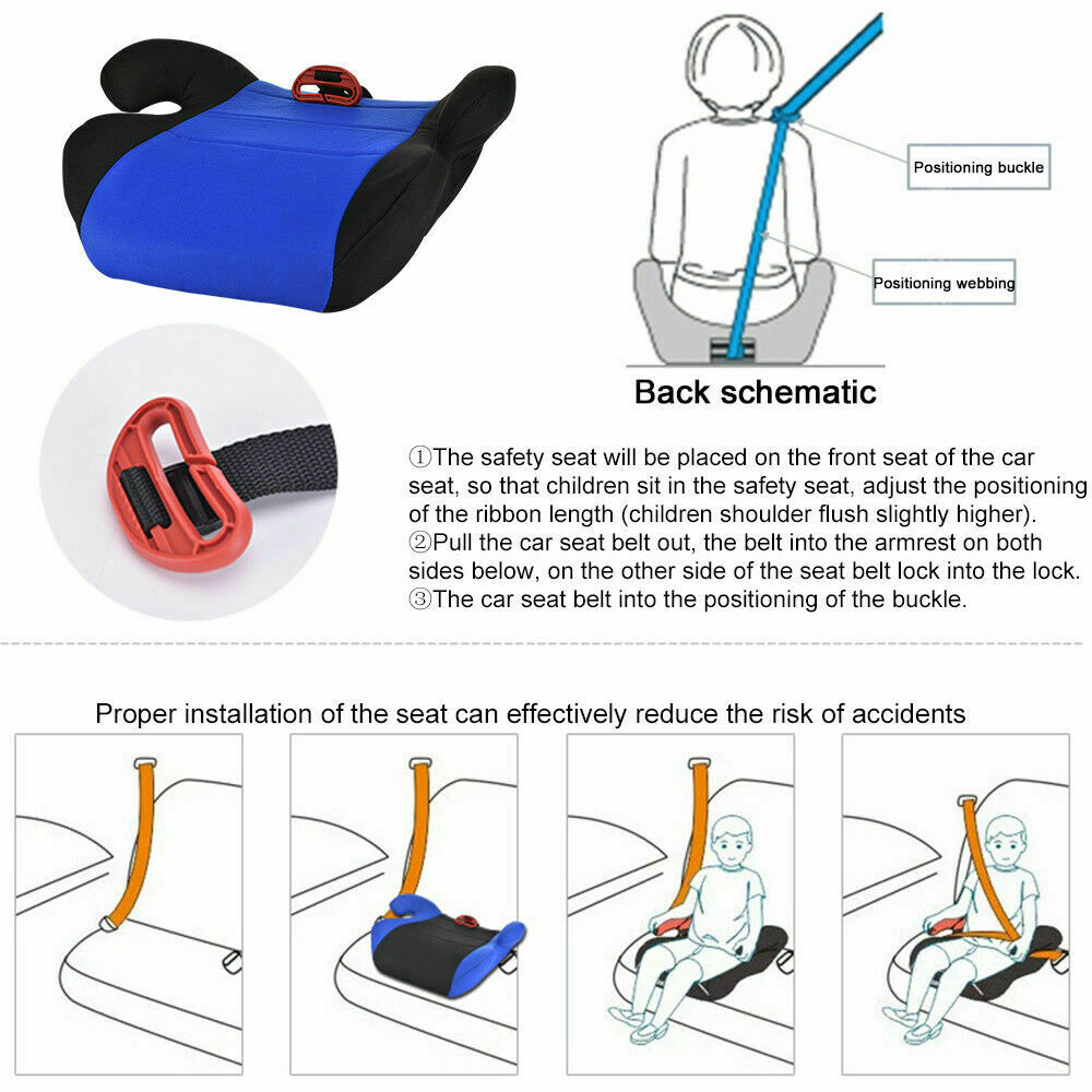 Booster Car Seat for Children - Forward-Facing Design