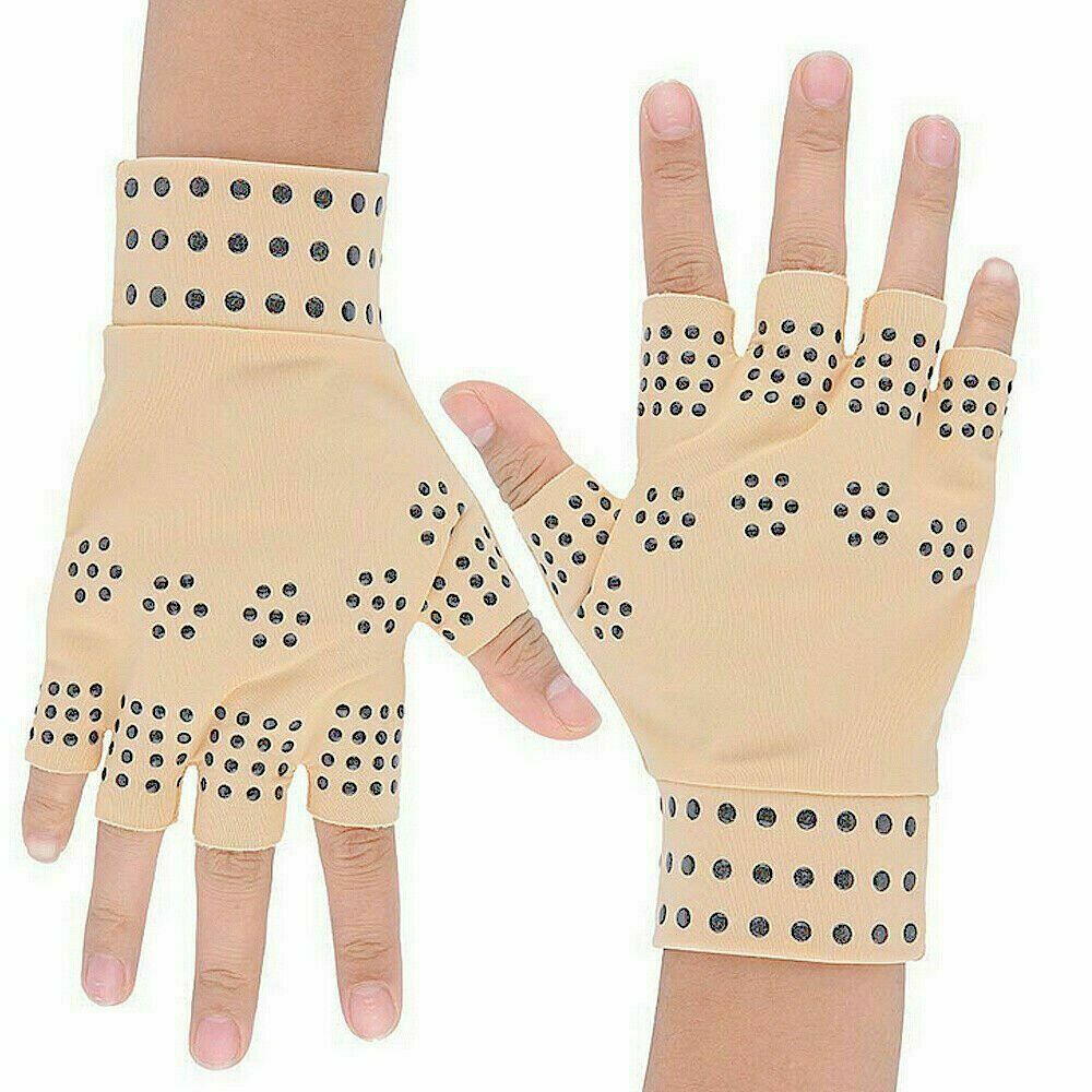 Arthritis Relief Gloves - Magnetic Compression for Hand Support & Swelling