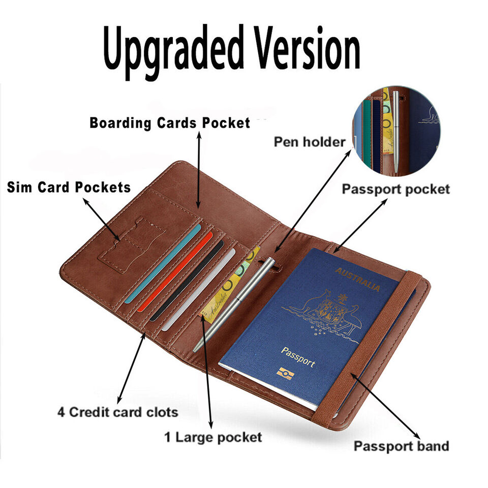 RFID Passport Wallet for Travelling