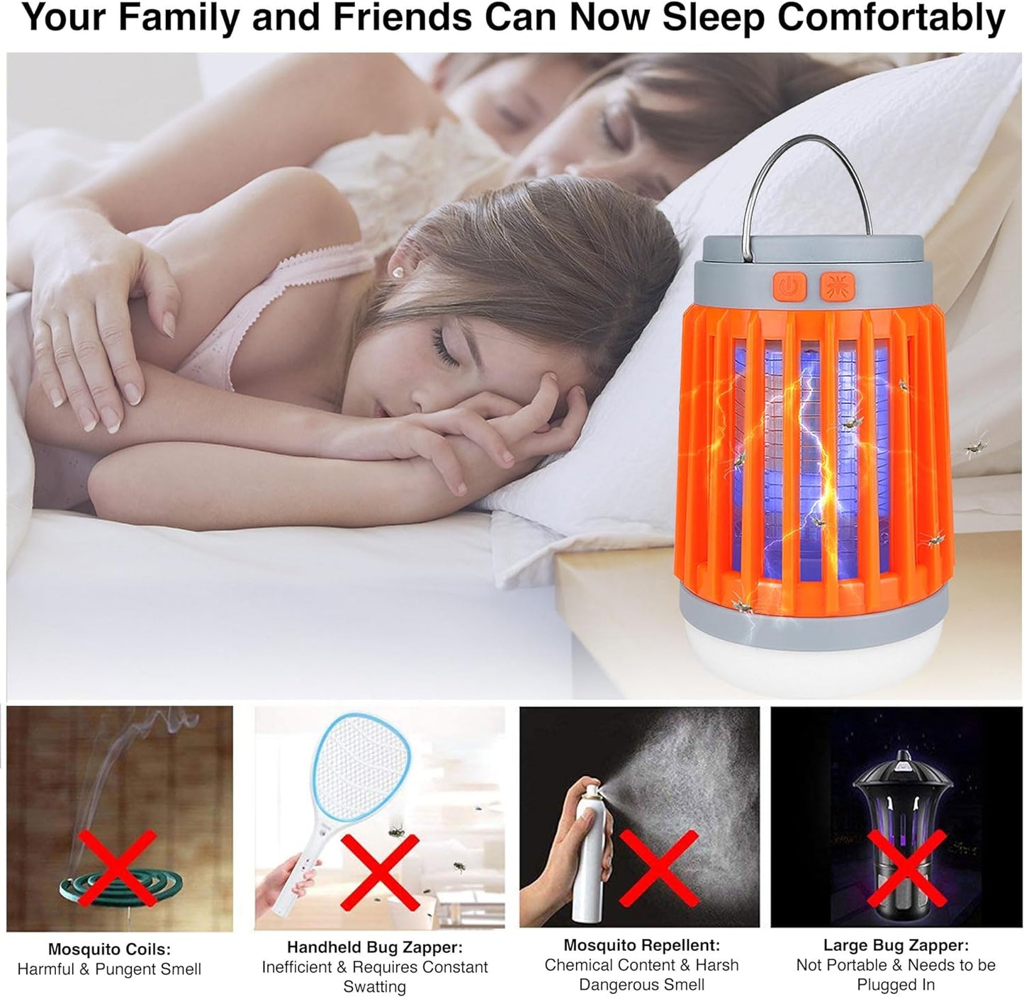ZapGuard Mosquito & Bug Zapper 3 In 1