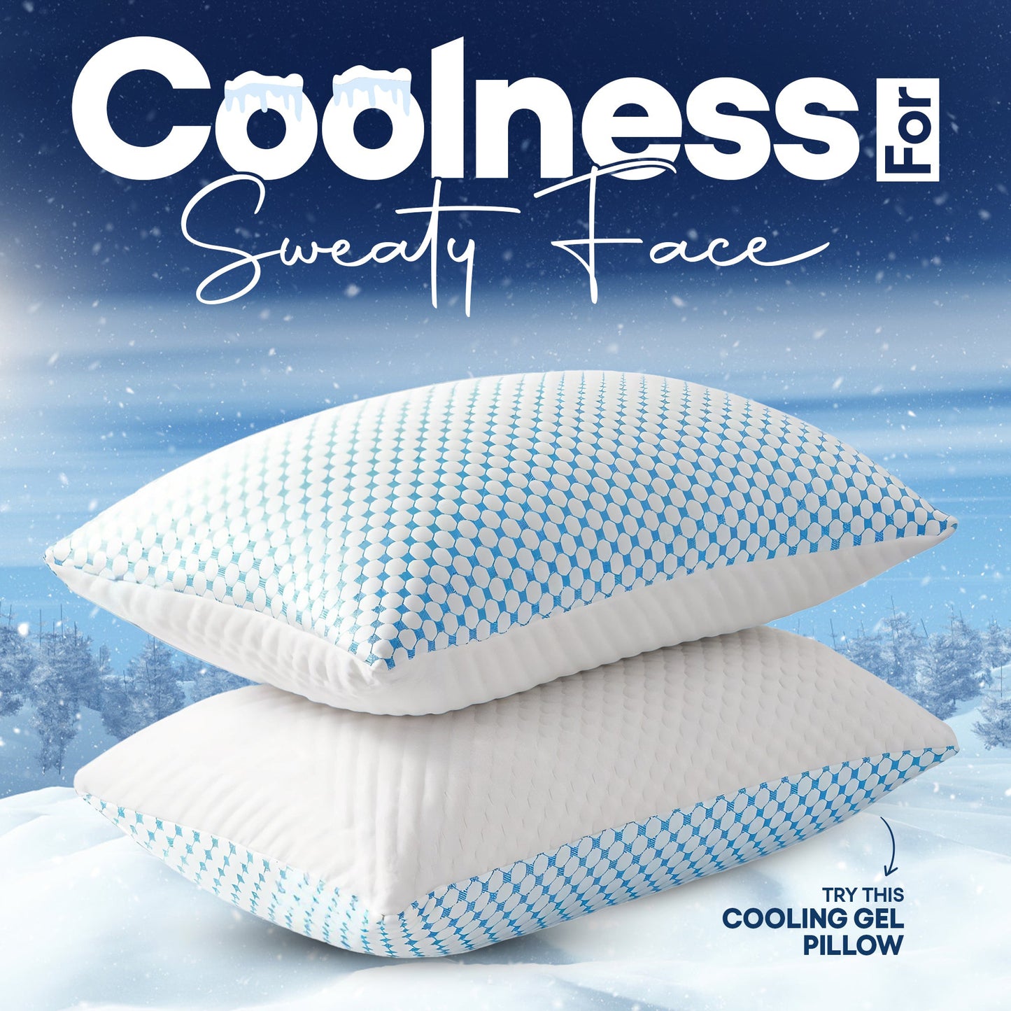CoolDream Cooling Gel Infused Pillow