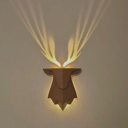 Luminous Wings Wall Sconce - LED Wing Projection Light