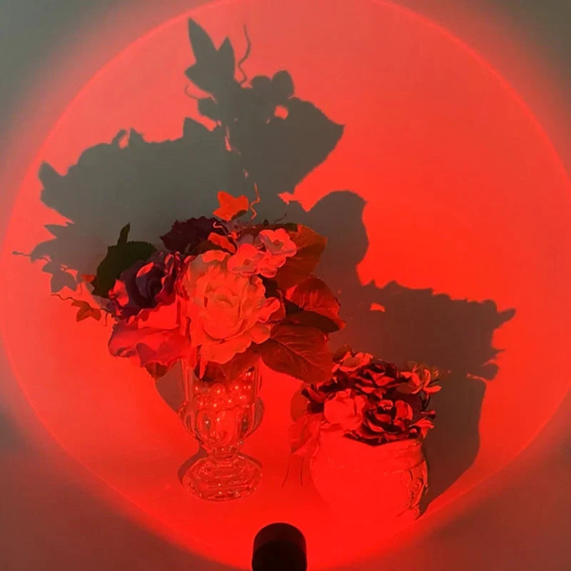 Sunset Projector - RGB Gradient Lamp, Adjustable Head
