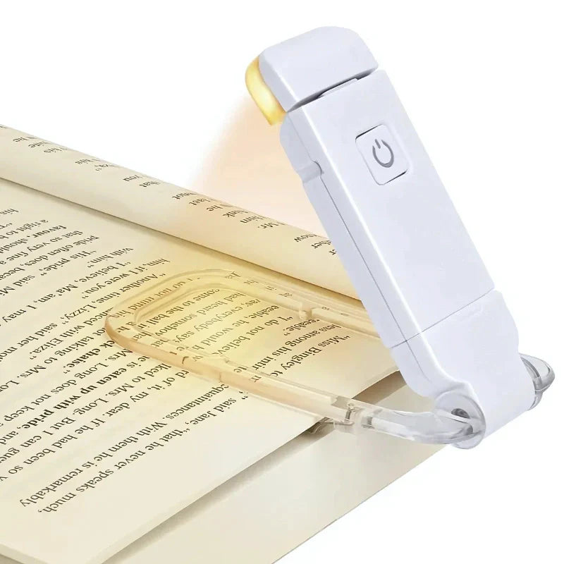 Clip-On Book Reading Light - Portable Dimmable LED