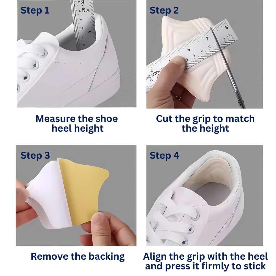 ComfortFit Heel Grips for Shoes - Comfortable, Reduce Friction