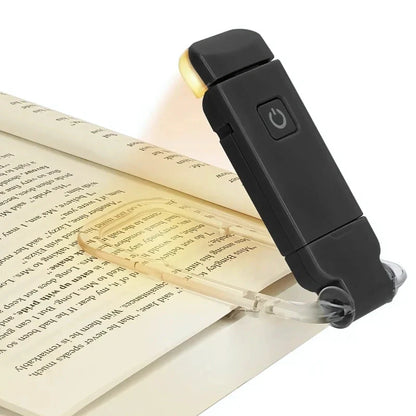 Clip-On Book Reading Light - Portable Dimmable LED