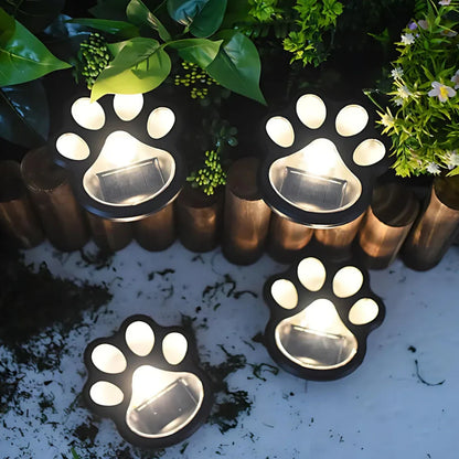 PawGlow Solar Path Lights - Auto On/Off, Waterproof Stakes