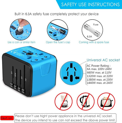 All-In-One Travel Power Adapter (Universal)