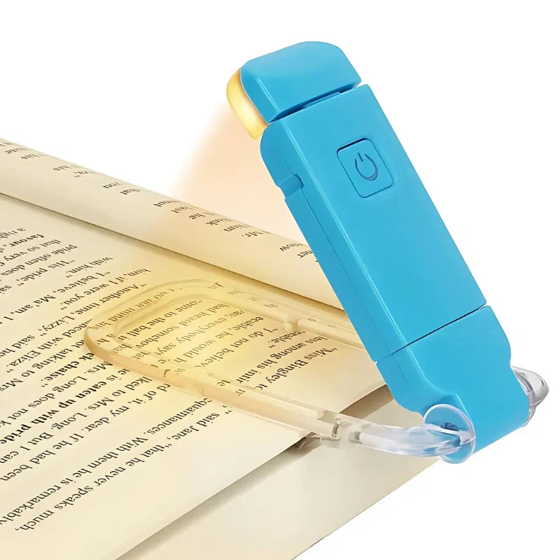 Clip-On Book Reading Light - Portable Dimmable LED