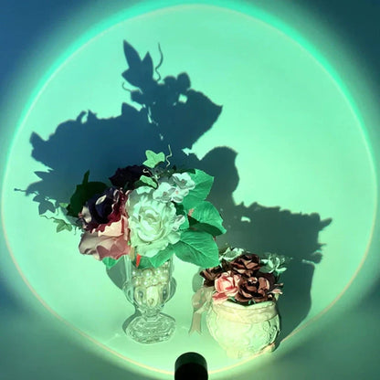 Sunset Projector - RGB Gradient Lamp, Adjustable Head