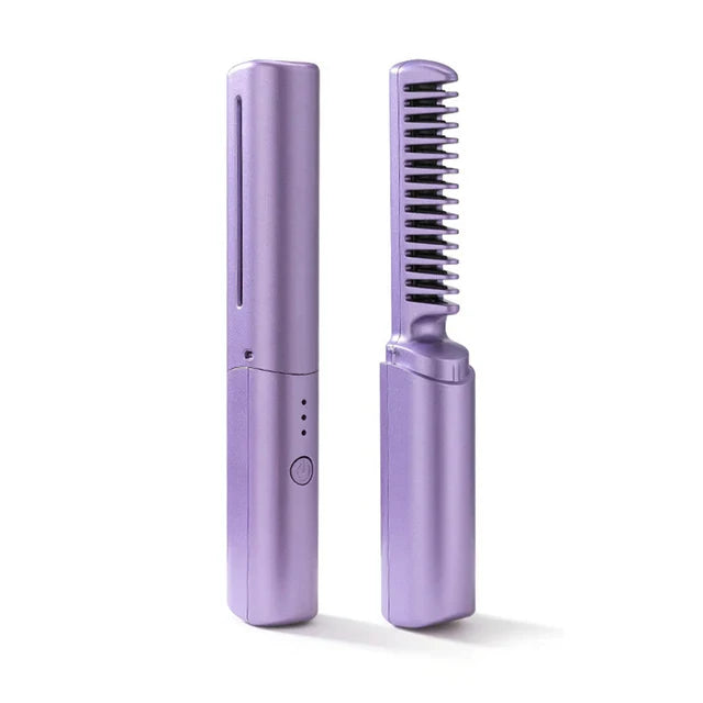 GlamPocket Wireless Hair Straightener - Compact, Travel-Ready & Frizz-Free