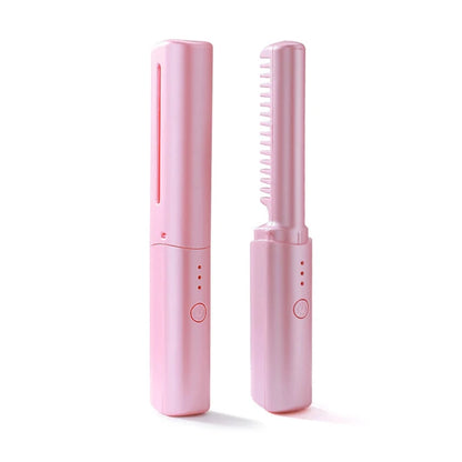 GlamPocket Wireless Hair Straightener - Compact, Travel-Ready & Frizz-Free