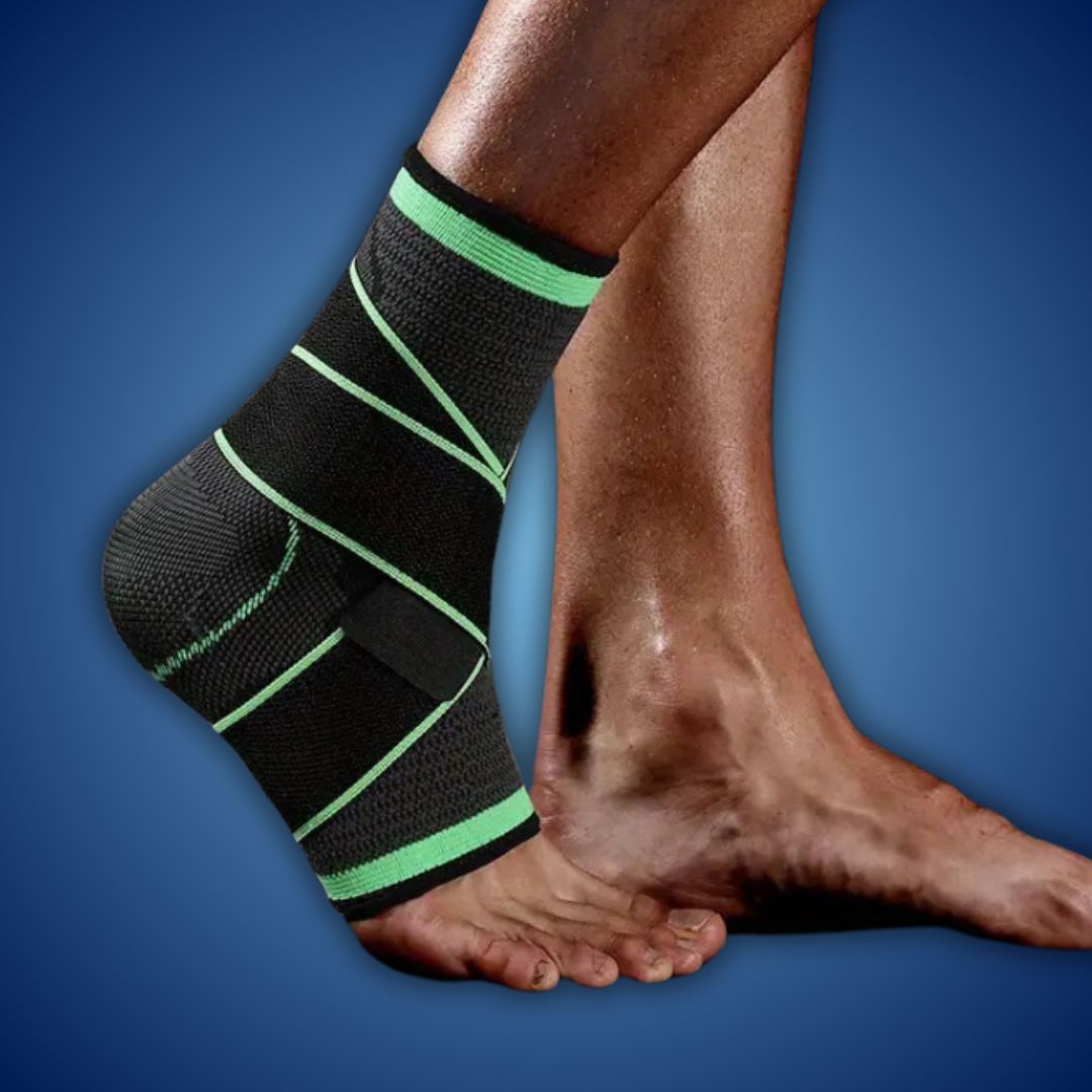FlexGuard Compression Ankle Brace - for Joint Stability and Comfort