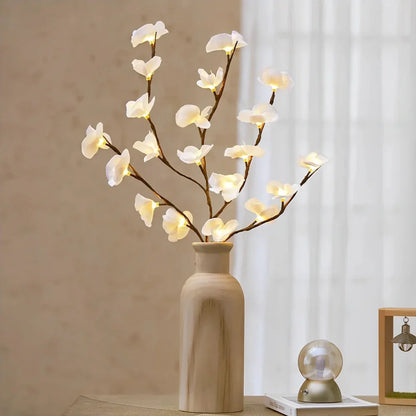 Lighted Flower Branches - LED Twig Lights, Warm White